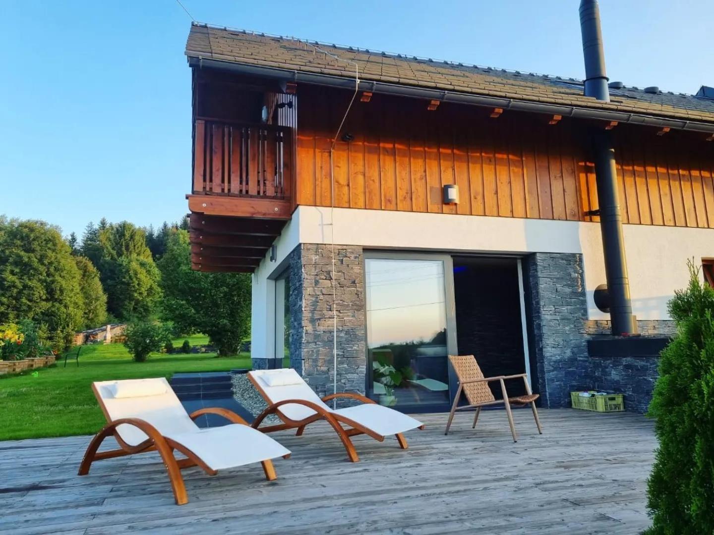 Penzion Stříbrník Krásná Exterior foto